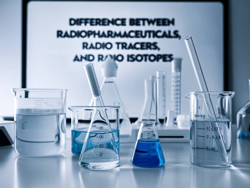 Différences entre radiopharmaceutiques, radiotraceurs et radio-isotopes